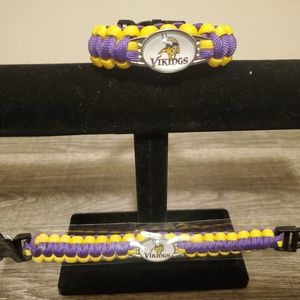 Minneapolis Vikings NFL Paracord Bracelet